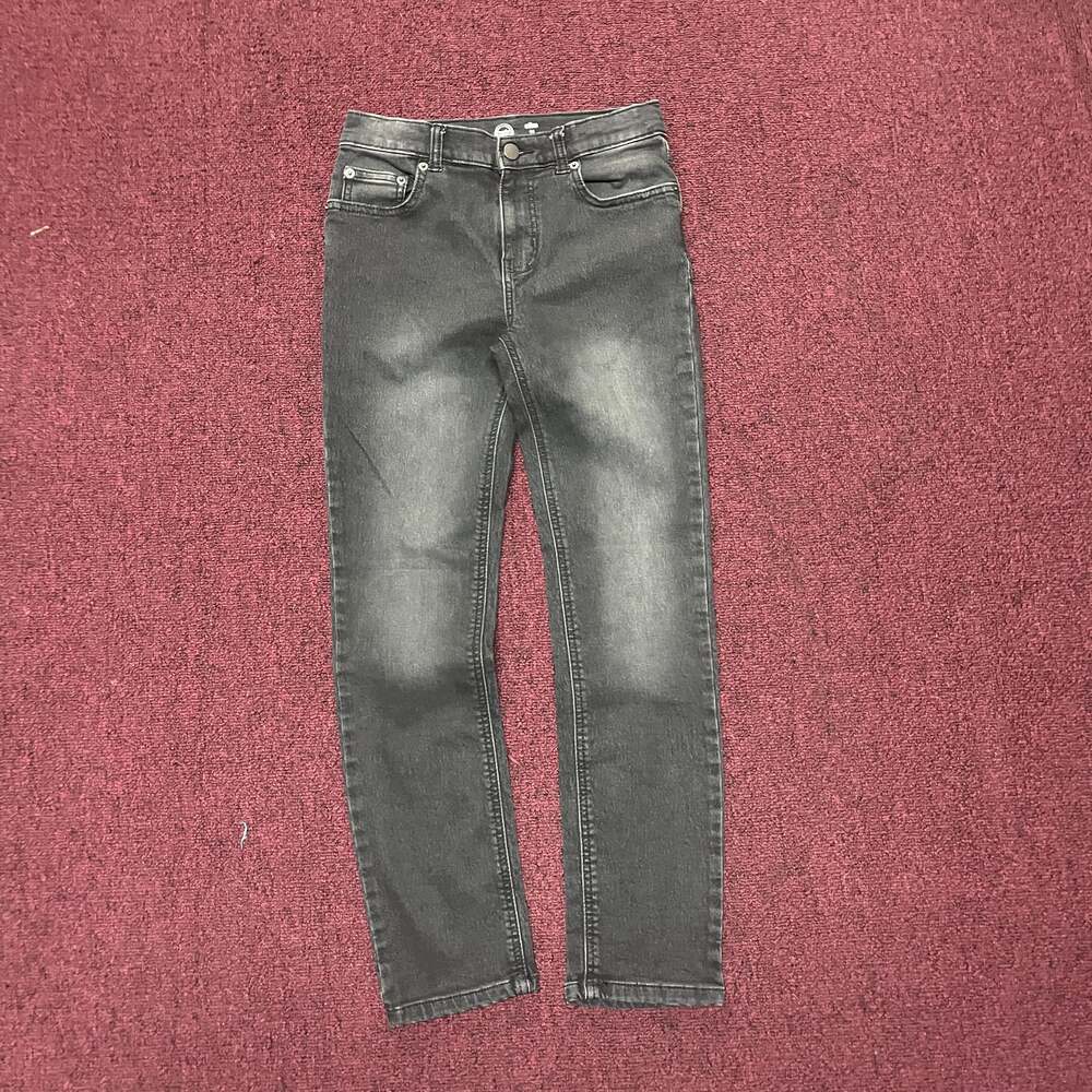 Evolution in Design Boys Washed Black Rip and Repair Distressed Skinny Jeans
